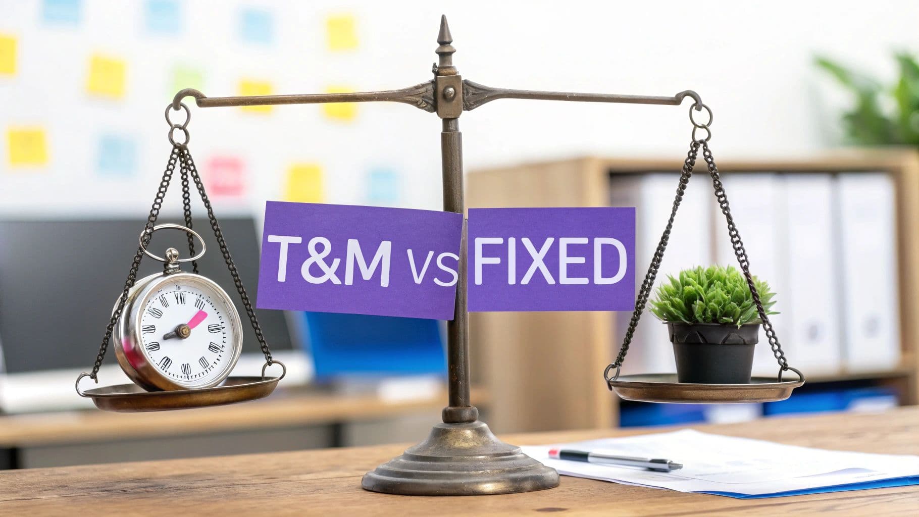 Time & Material vs Fixed Price a Guide for Projects